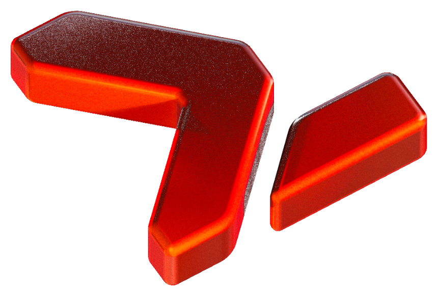 drft glassy chevron mark